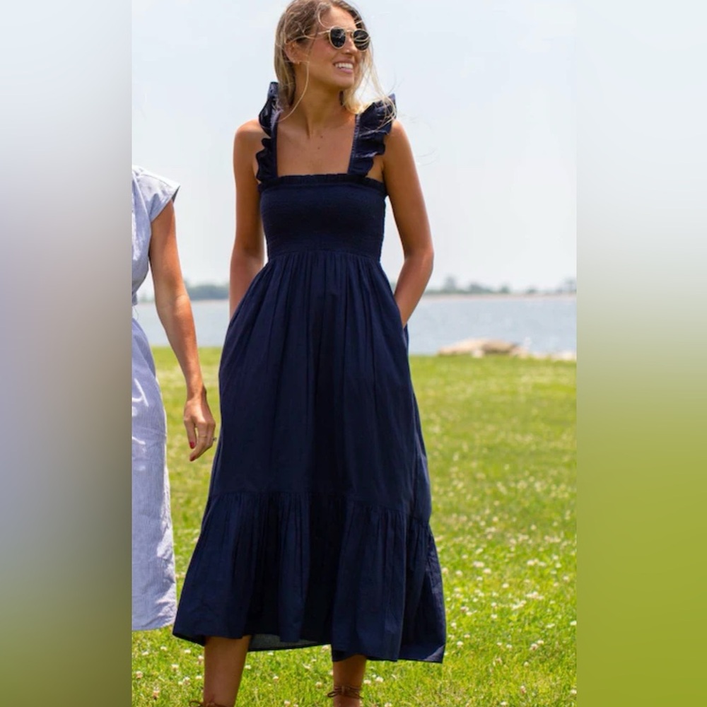 Marea by Liz Joy Sasco Dress in Navy